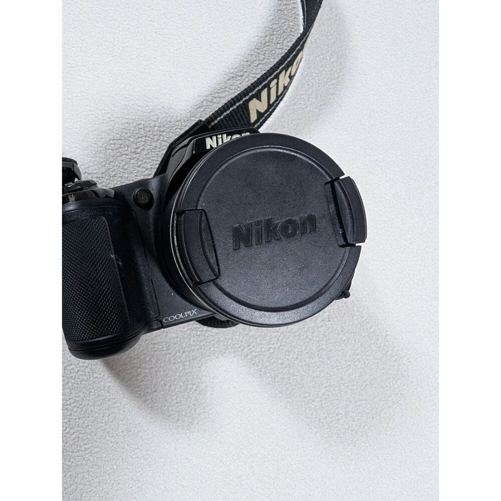 Nikon Coolpix L810 Digital Camera 16.1MP 26x Zoom Black Tested Working